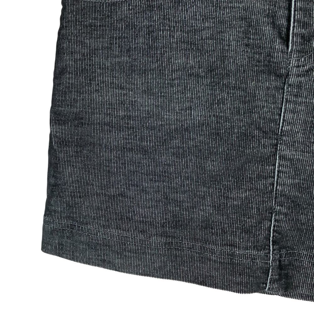Athleta Corduroy Mini Skirt Black Pockets Women's 4 Petite 4P - Picture 3 of 8